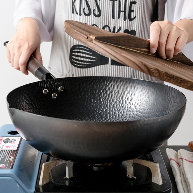 Iron Pan Traditional Iron Wok