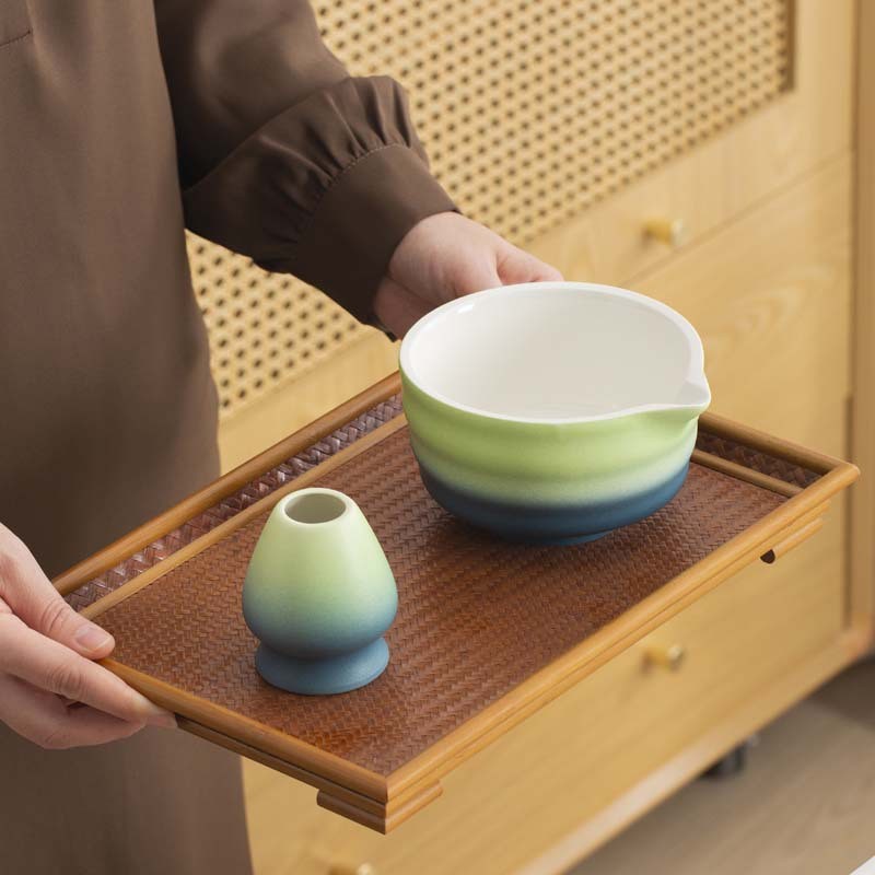 Ceramic Gradient Stand Tea