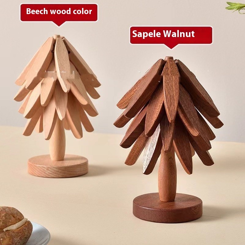 Wooden Foldable Trivet