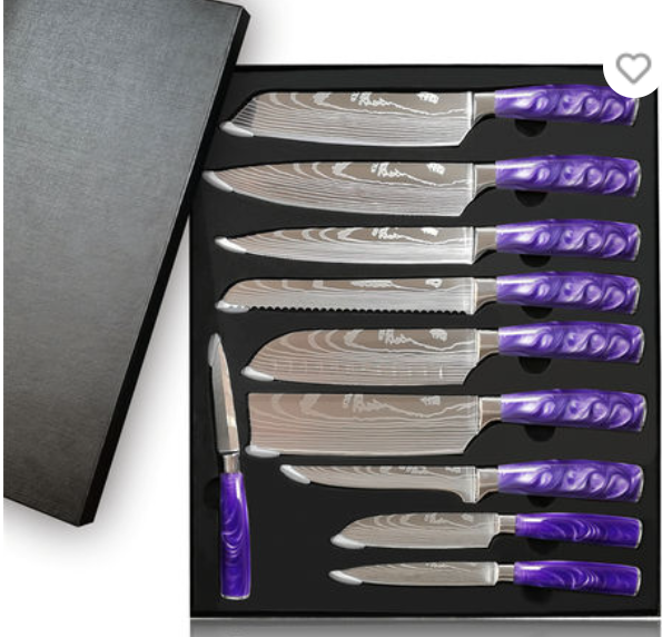 Creative Home Purple Fruit And Vegetable Knife