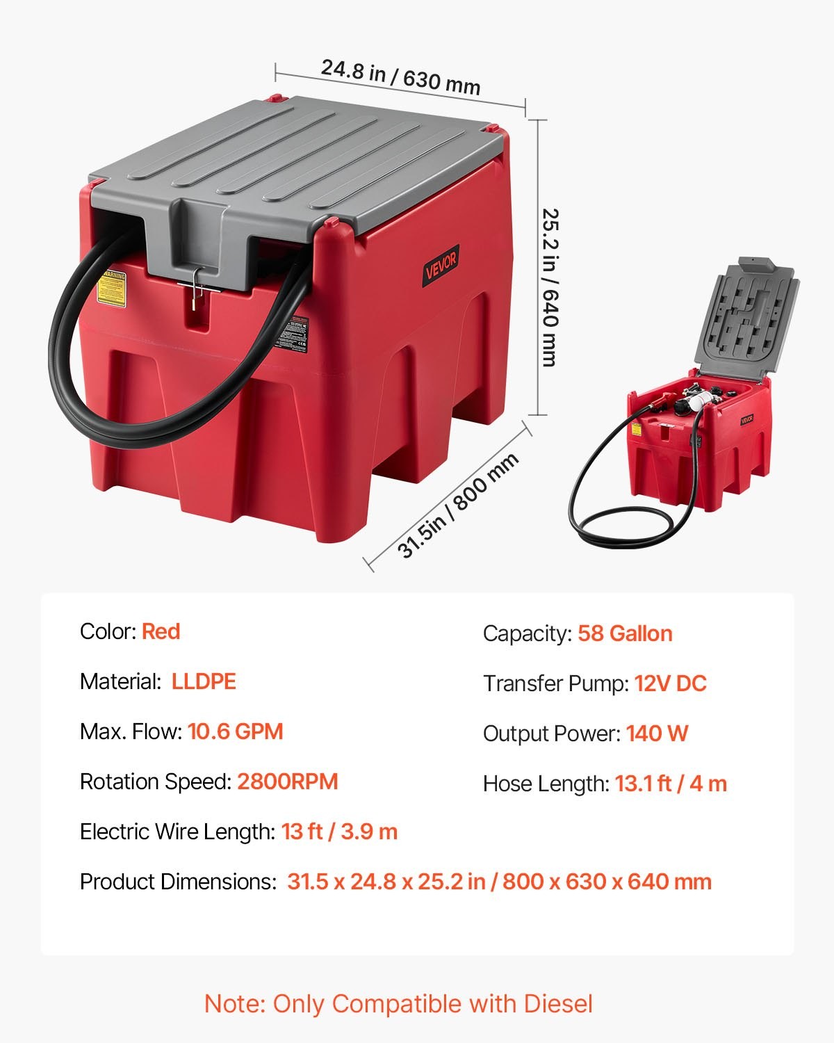 Diesel Fuel Transfer Pump