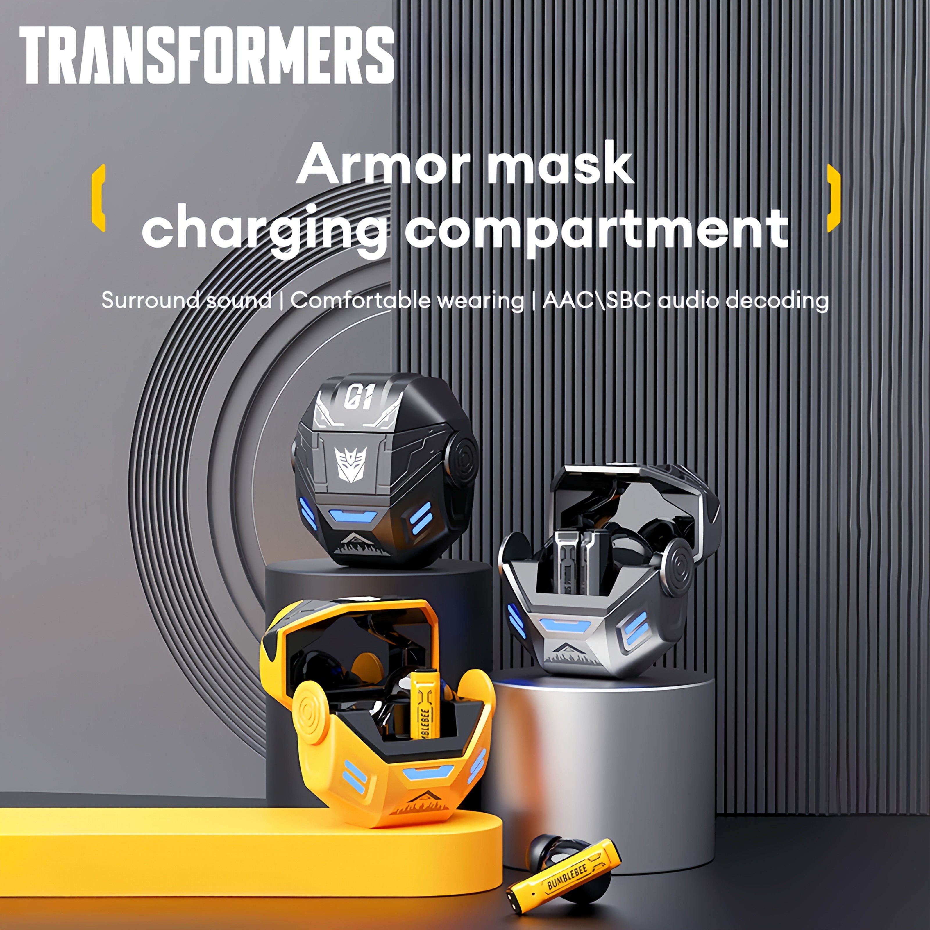 TRANSFORMERS TF-T36 Wireless Headphones