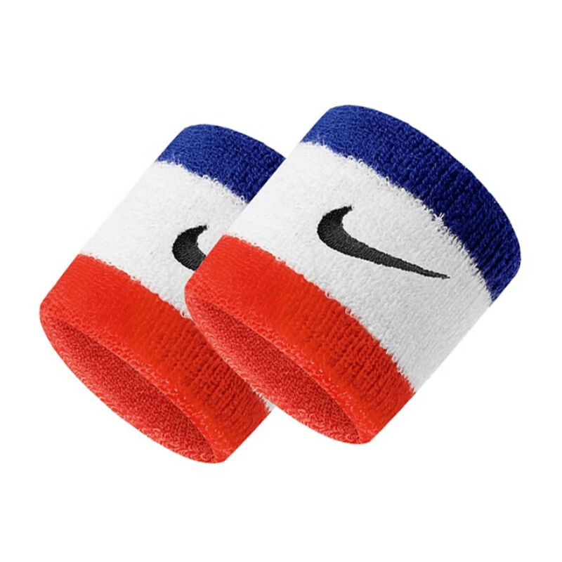 Nike Swoosh Sports Wrist Supports Comfortable Fabric Design for Spring/Fall Seasons