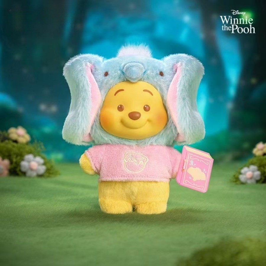 MINISO Disney Winnie the Pooh Fairy Tale Book Series Vinyl Plush Mystery Box