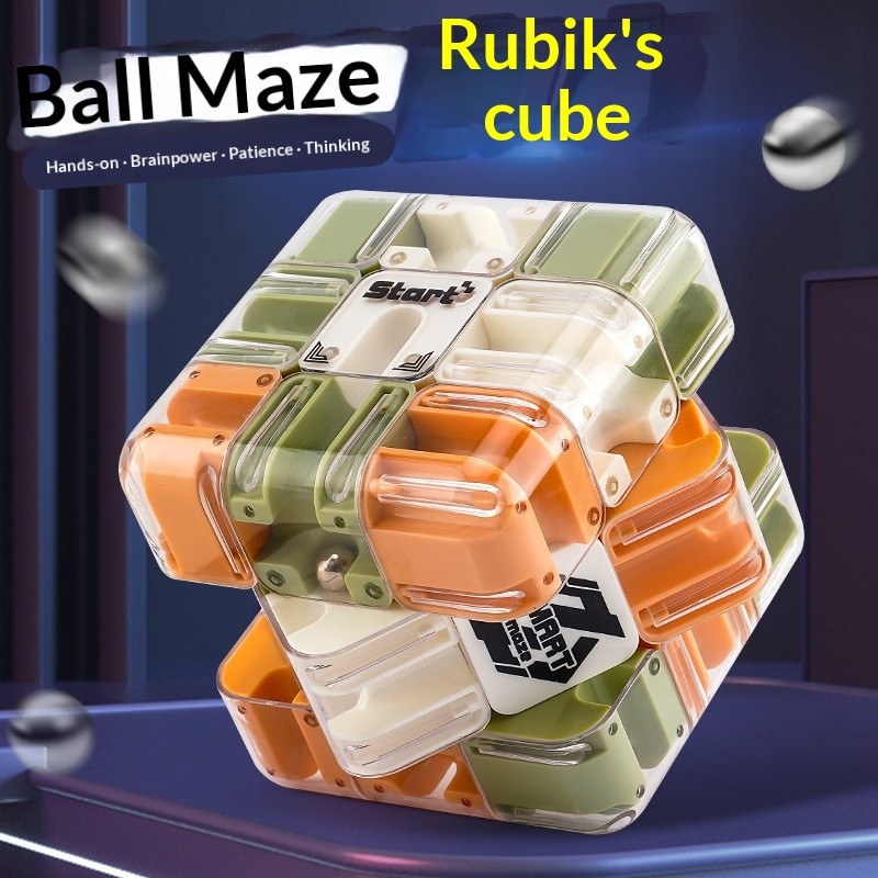 Labyrinth 3D Puzzle Maze Cube
