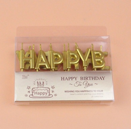 Birthday Cake Candle Decoration