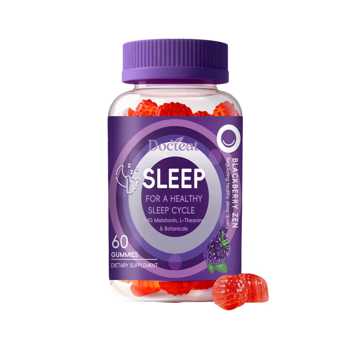 Docteat Sleep Gummies Support a Healthy Sleep Cycle