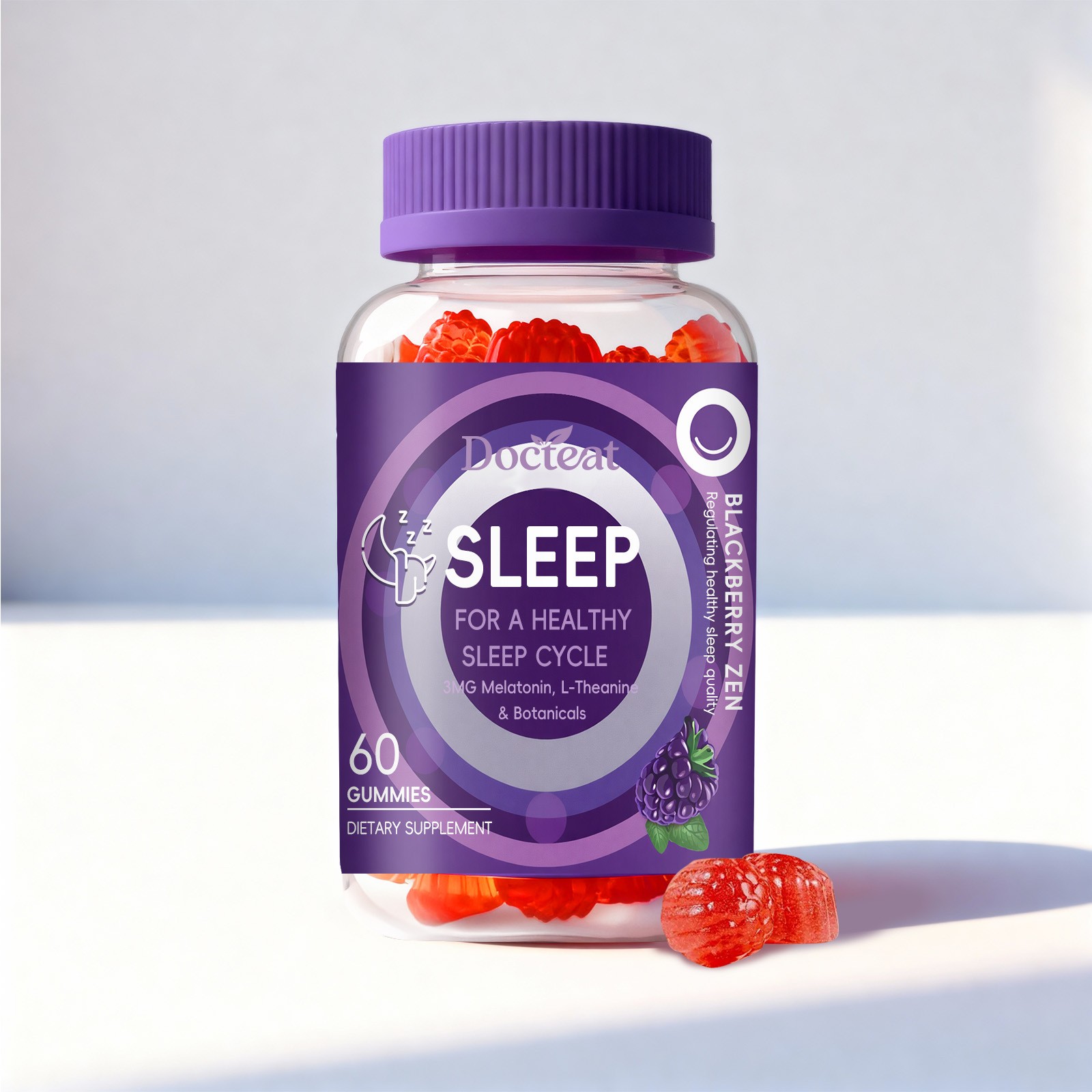 Docteat Sleep Gummies Support a Healthy Sleep Cycle