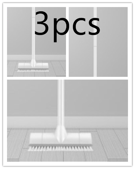 Long handle bristles bathroom brus