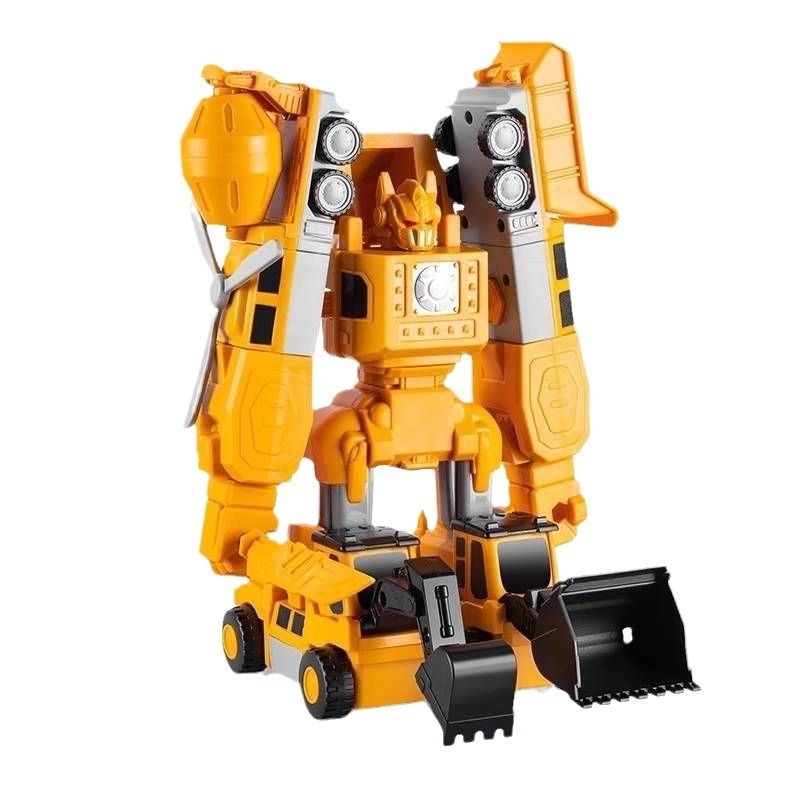 Deformation Engineering Car Children's Toy Car Building Blocks