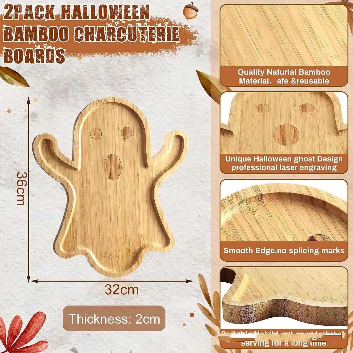 Ghost Wood Pan Plates