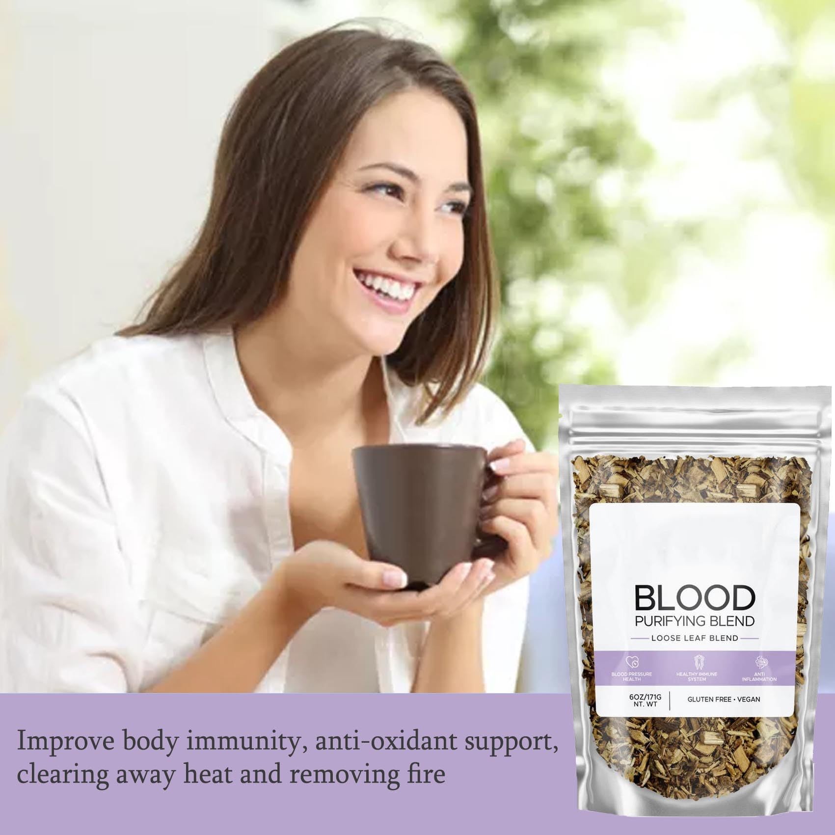 Earthly Holistic Herbs  Blood Purifying Blend