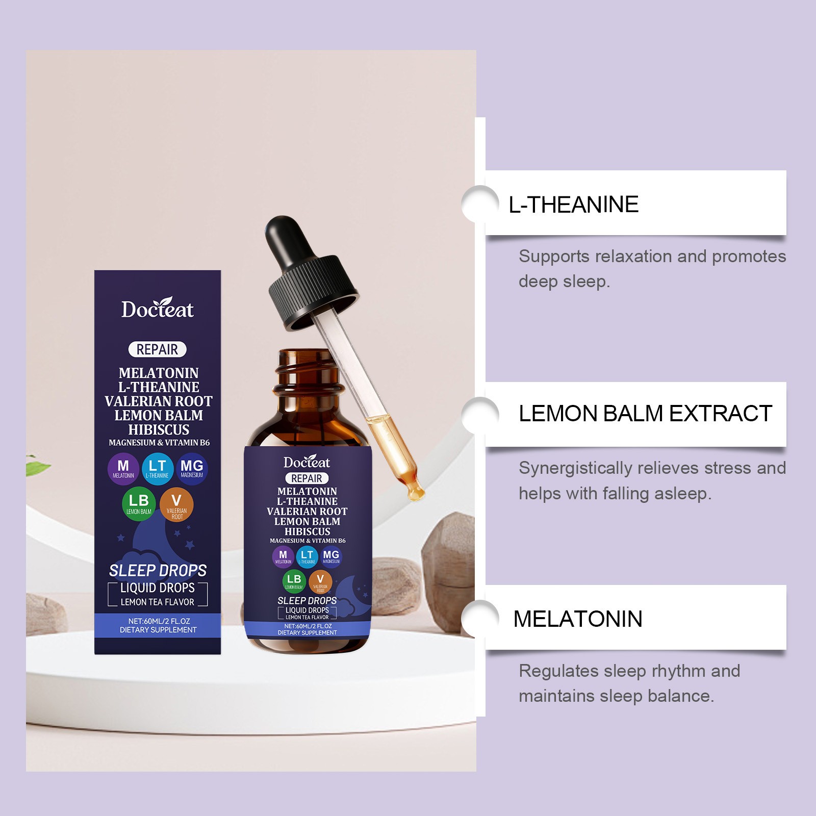 docteat Repair Sleep Drops Improve Sleep Quality Naturally