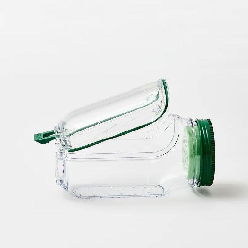 Portable Plastic Salad Pod All-In-One Container