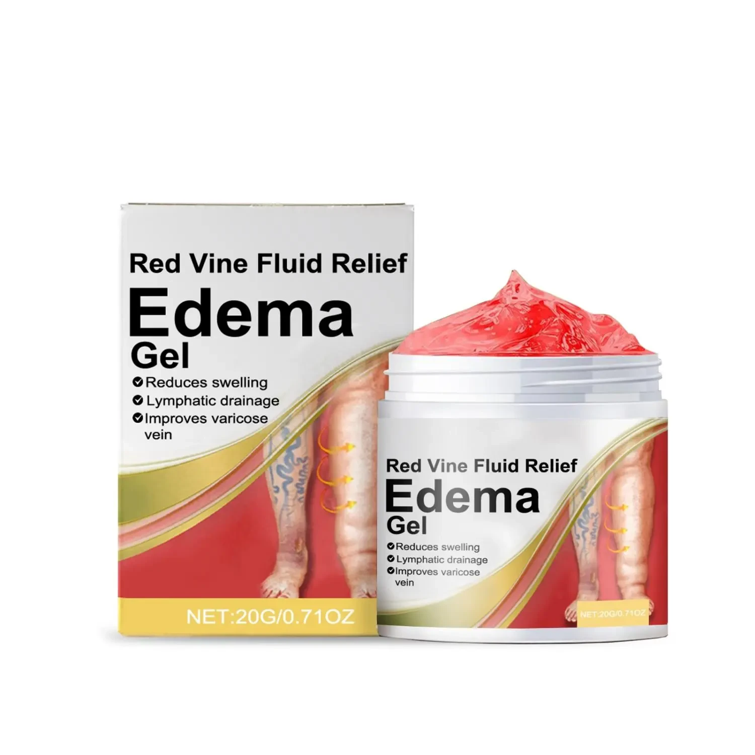 Red Vine Fluid Relief Edema Gel