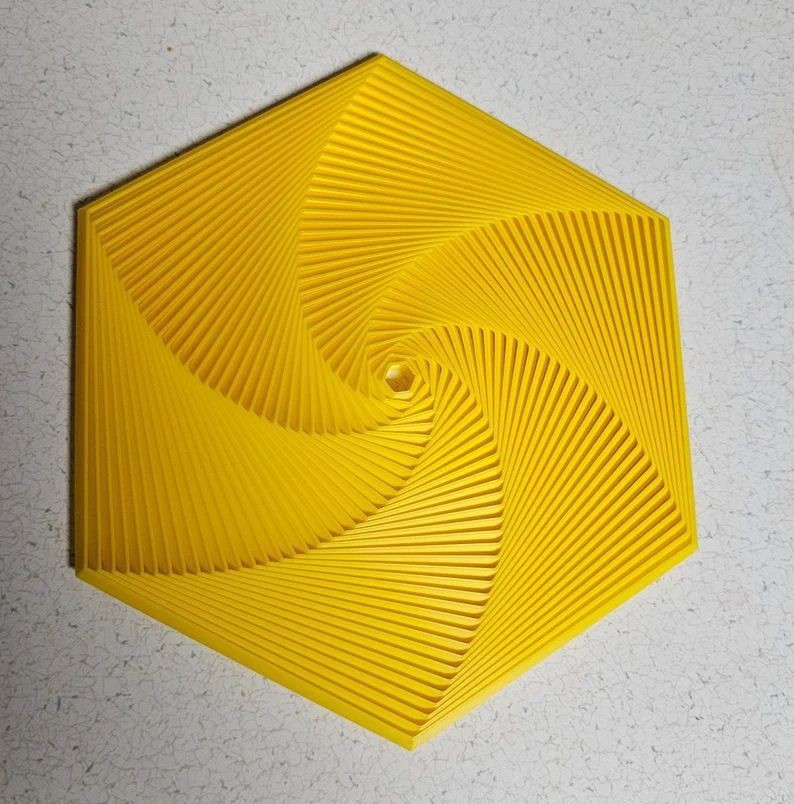 3D Printed Handheld Star Sensory Fidget Toy