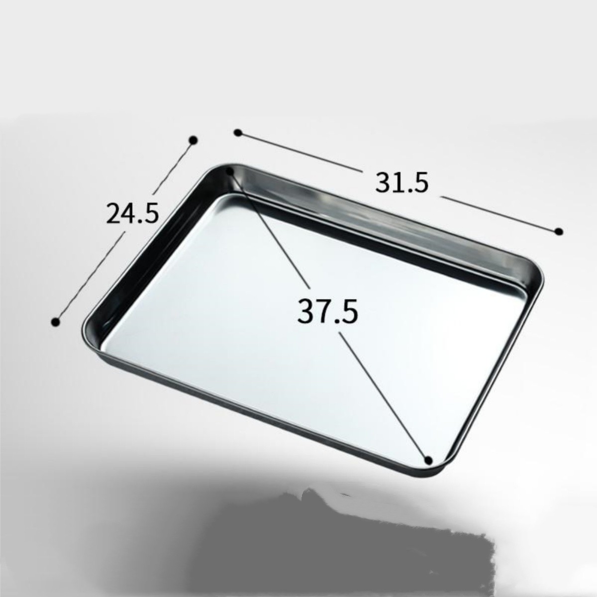 Stainless Steel Steamed Cake Baking Tray