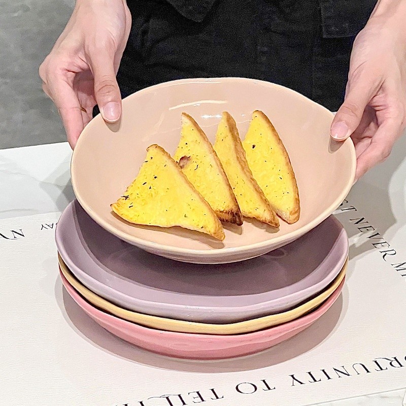 Food Plate Ceramic 8-inch