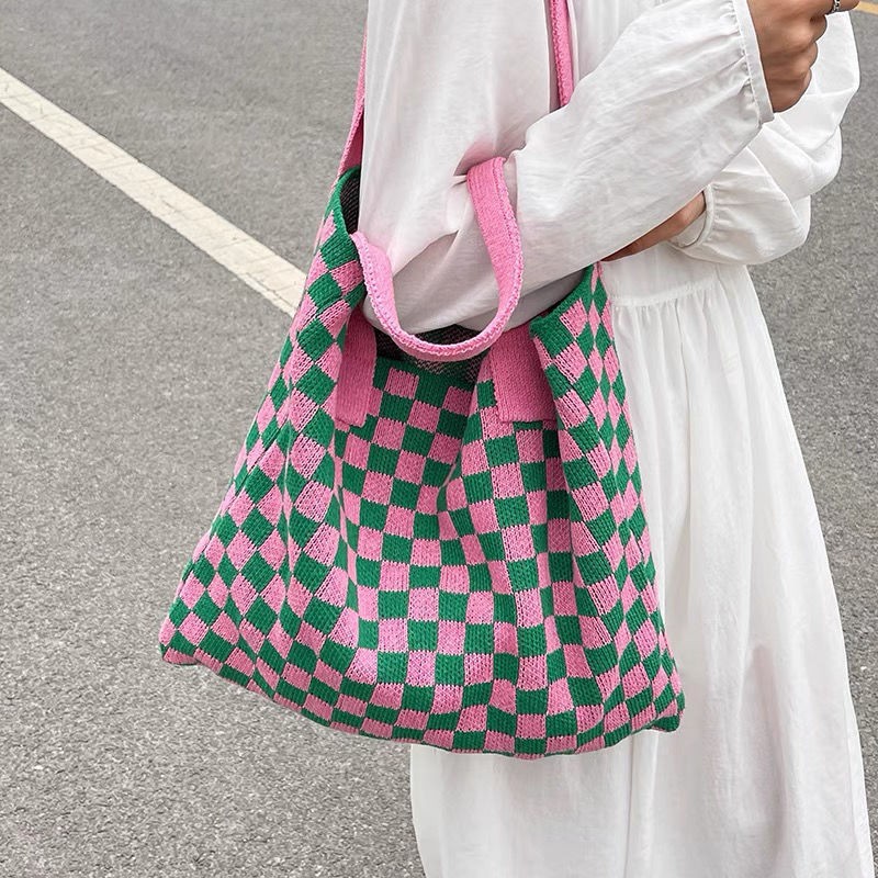 Knitted Shopping Bag