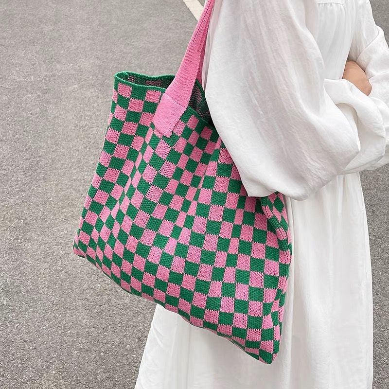 Knitted Shopping Bag