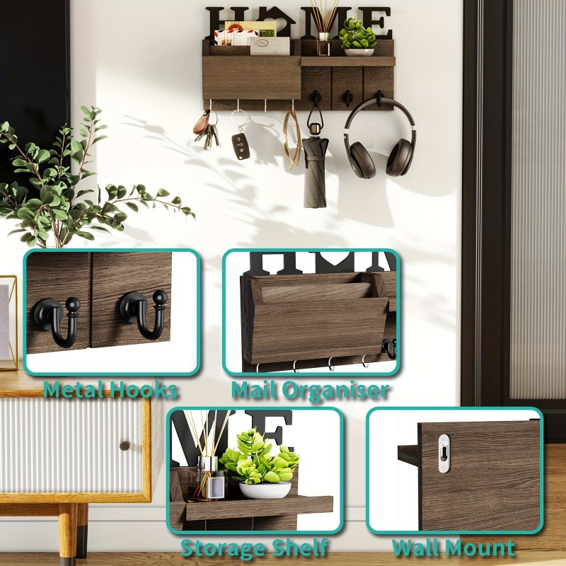 Wood Key Holder