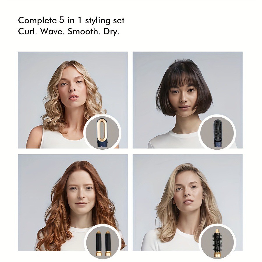 5 in 1 Professional Negative Ionic Hair Styler