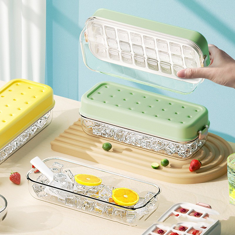 Ice Cube Trays for Home Ice Storage and Making