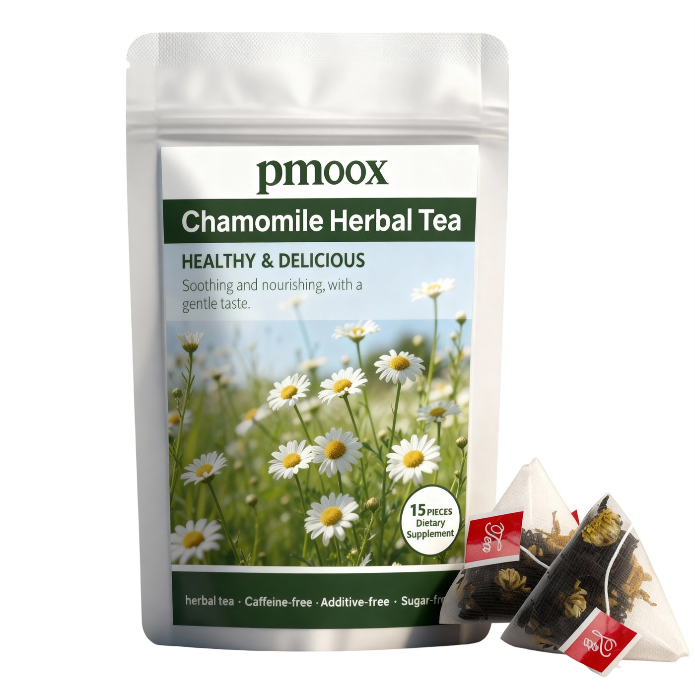Chamomile Herbal Tea  Relaxing, Caffeine-Free, and Nourishing Tea for Everyday Calm