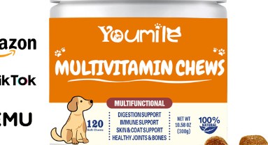 YourMite Multivitamin Chews  Healthy, Delicious Soft Chews for Dogs