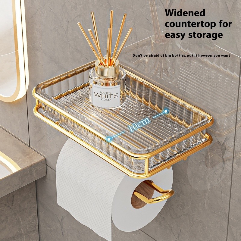 Bathroom Tissue Storage Rack
