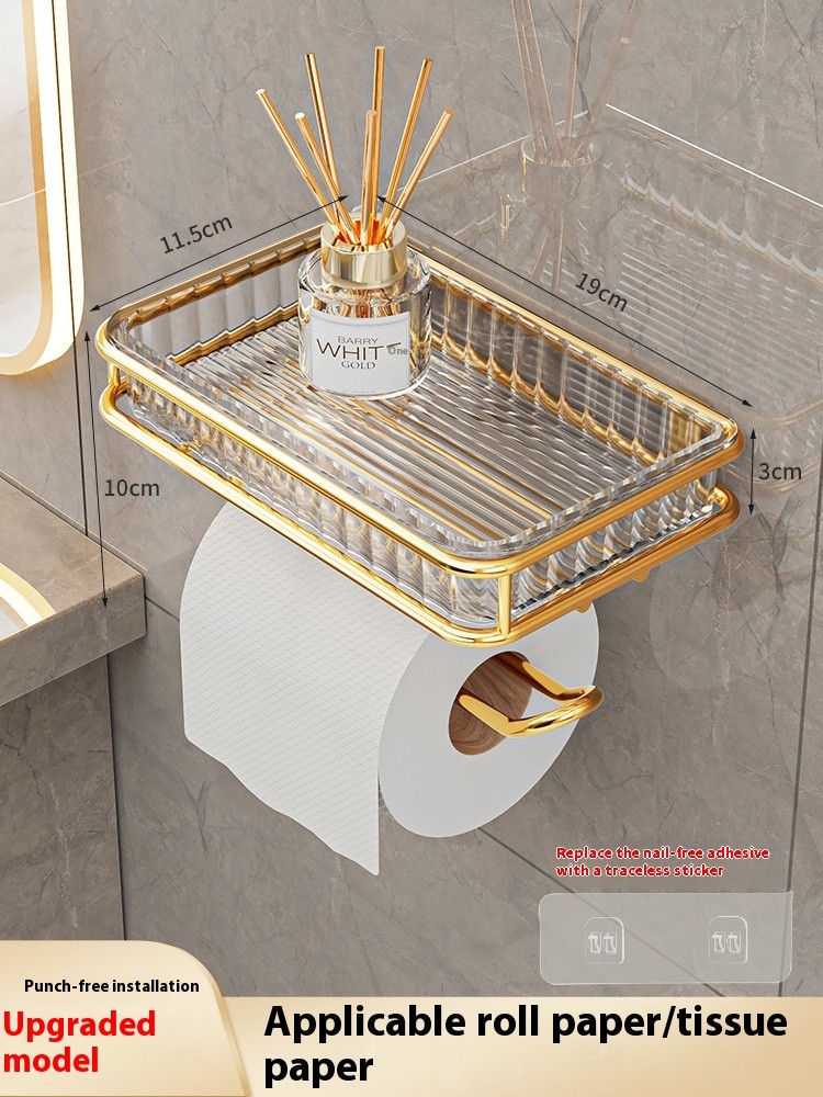Bathroom Tissue Storage Rack