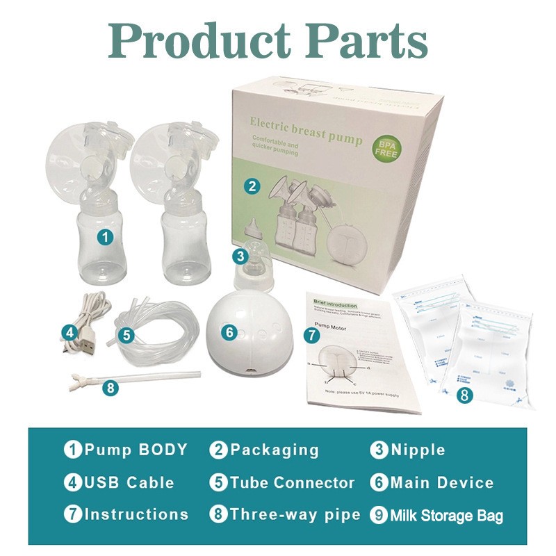 White Electric Automatic Breast