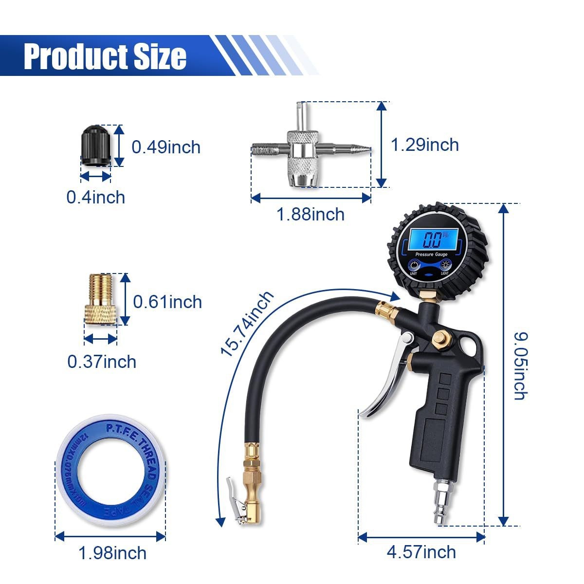 Digital Automatic Tyre Inflator