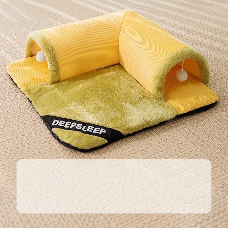 Warm and Thickened Pet Nest Cozy and Comfortable Bed for Your Furry Friend