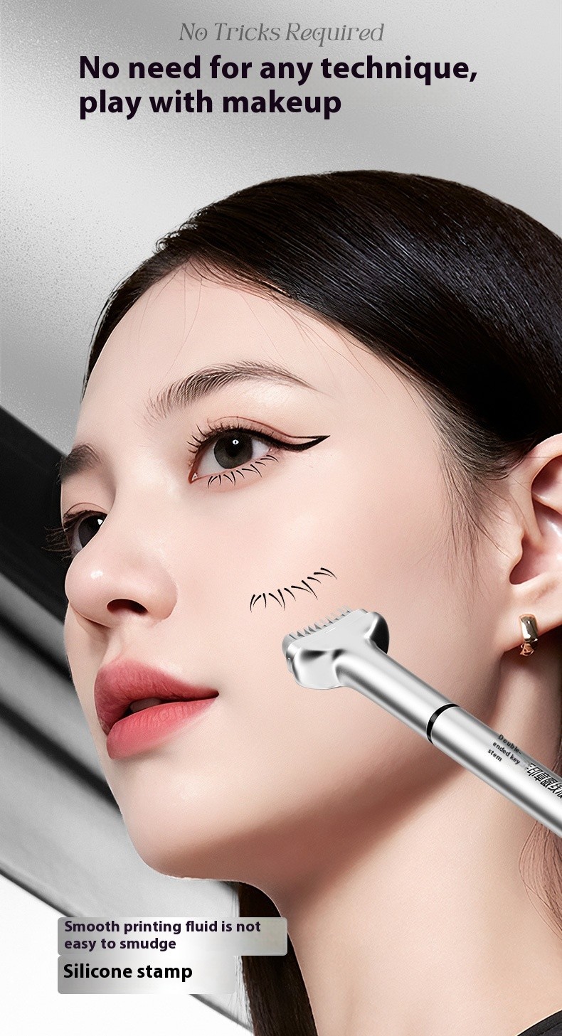 Double-headed Lower Eyelash Stamp Pen