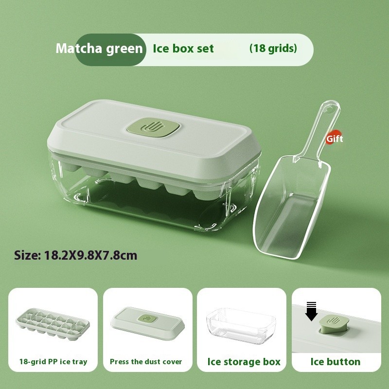 Silicone Ice Cube Tray With Lid