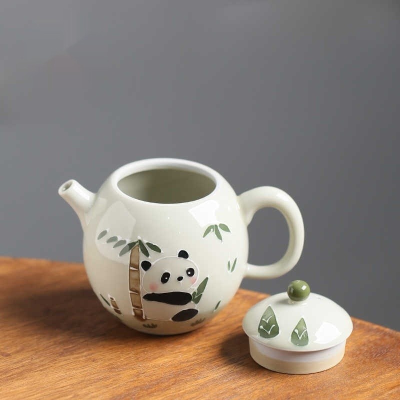 Kung Fu Teapot Set Grass And Wood