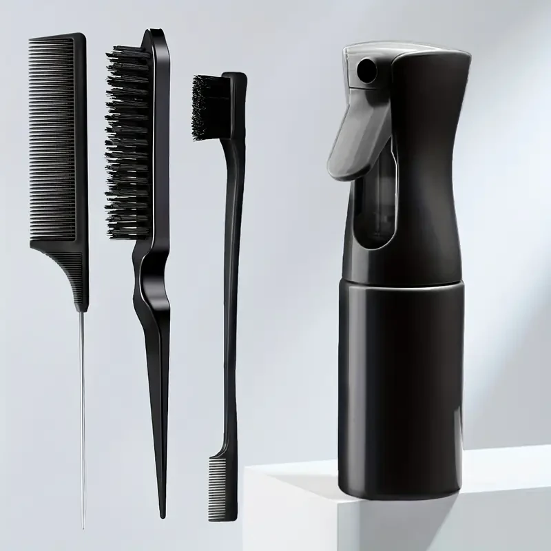 4Pcs/Set Watering Can Hair Styling Comb Set
