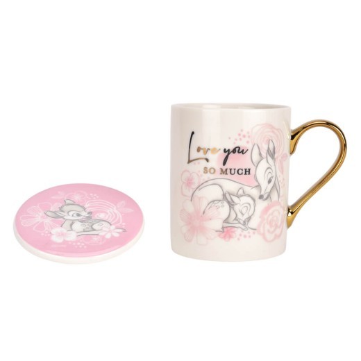 Mug & Coaster Set : Bambi - Love