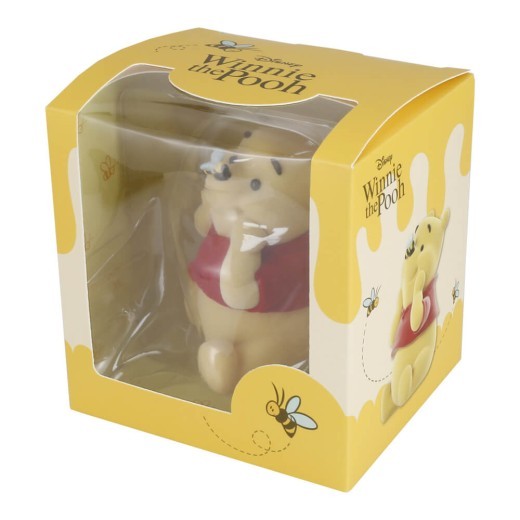 Disney Winnie The Pooh Flocked Figurine