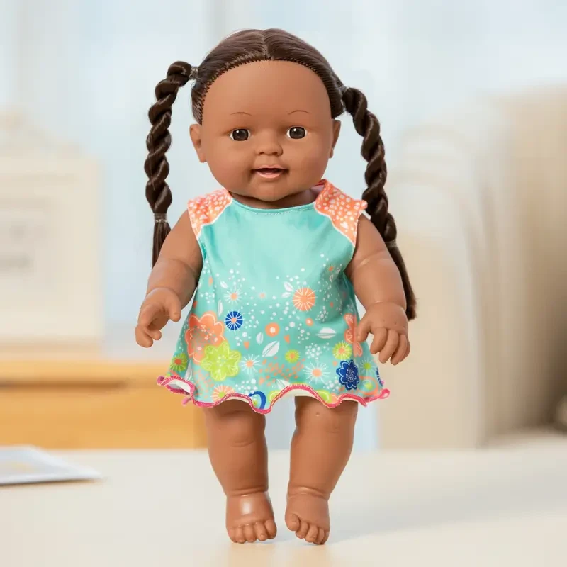 12-inch Realistic Lifelike Reborn Baby Doll - Silicone Doll Figure for Kids, Soft Rubber Toy for Role-playing, Sleeping, and Dress-up - Perfect Gift for Halloween, Thanksgiving, and Christmas