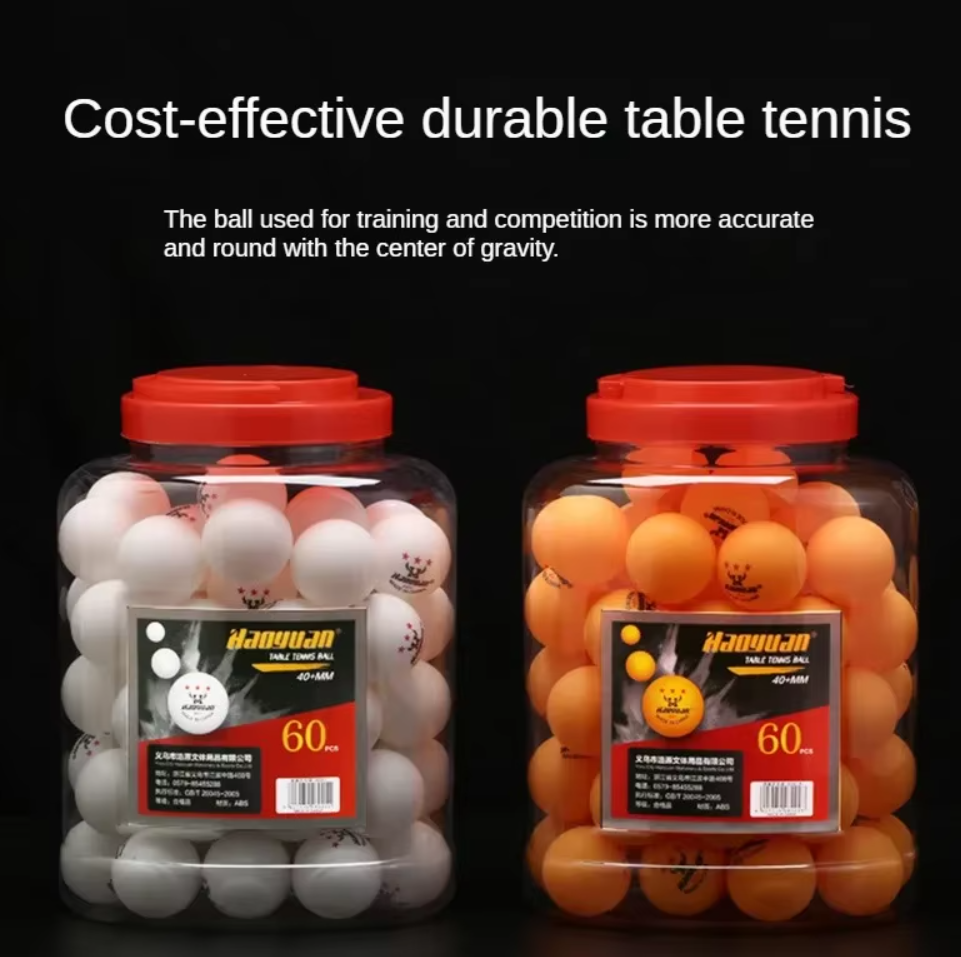 60Pcs Professional 3 Star Table Tennis Balls