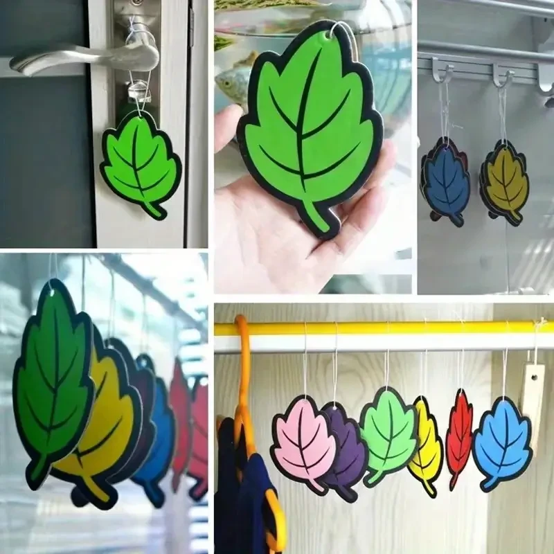 60pcs Car Air Freshener Scented Tea Paper