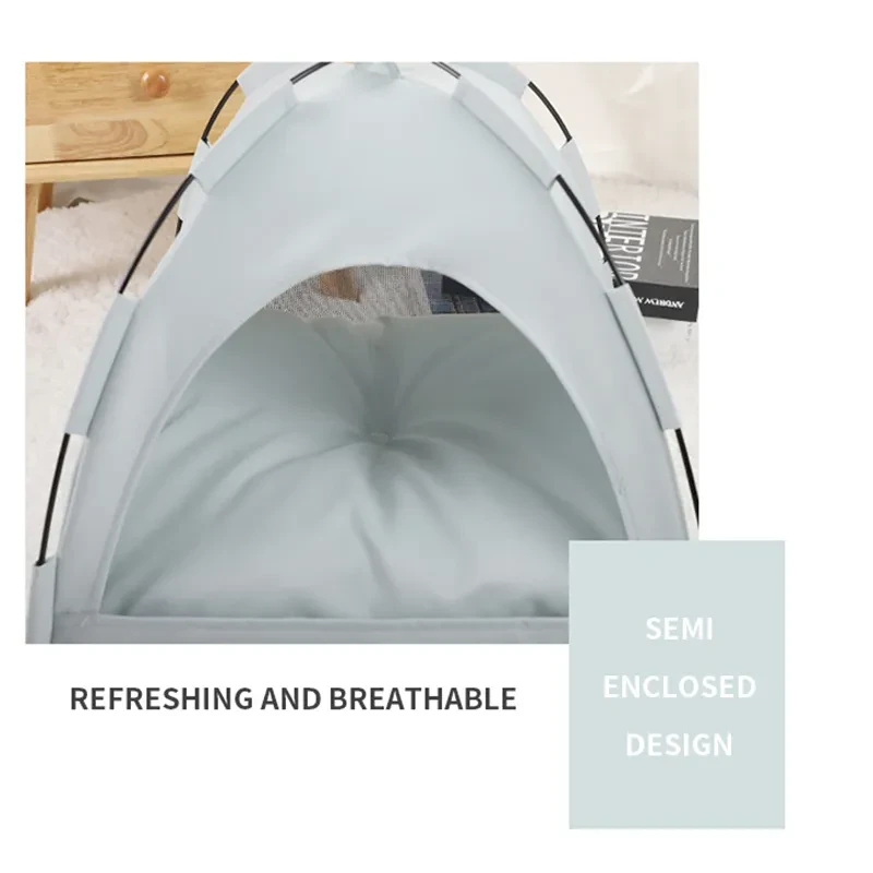 Cat Tent Cooling Mat Dog House Pet Sofa Camping