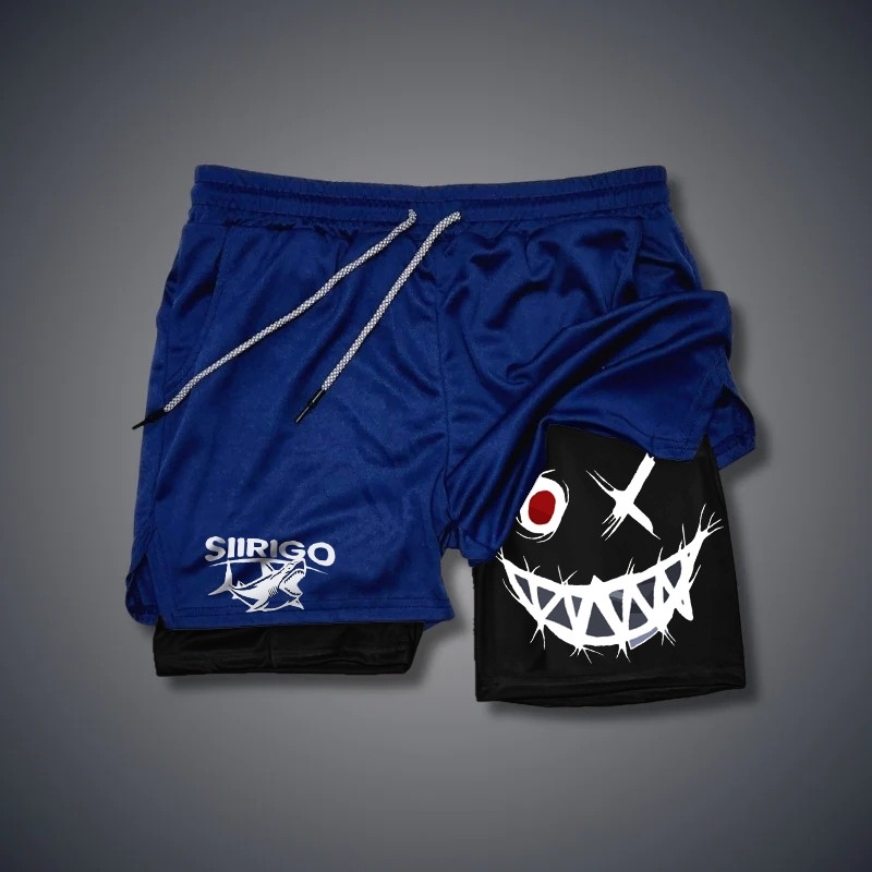 Men's Smiley Shorts Performance Shorts