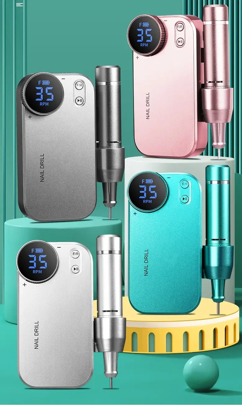 Portable Efile Drill Kit For Acrylic Gel Nails