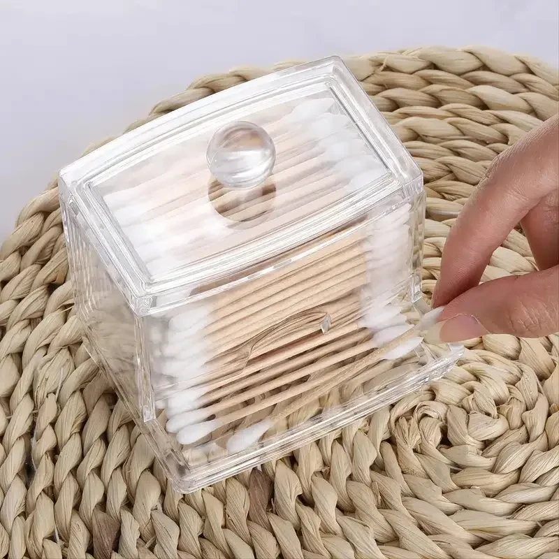 Cotton Swab Holder Dispenser Organizer