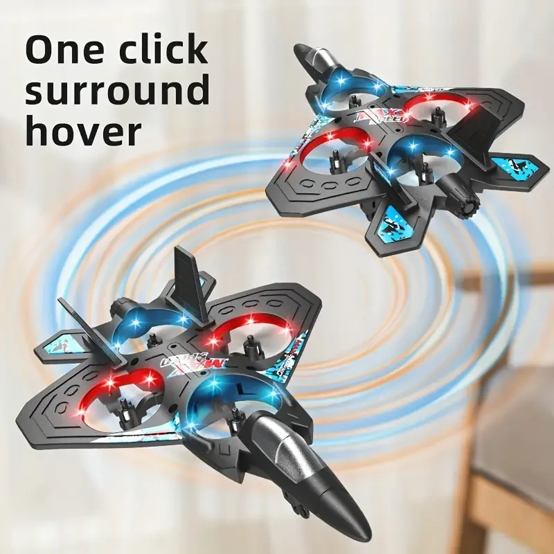 Rechargeable Drone with Height Hold - Remote Control for Beginners, Indoor & Outdoor Toy