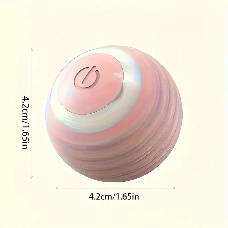 Fun Playmate Interactive Cat Toy - Automatic Rolling Magic Ball
