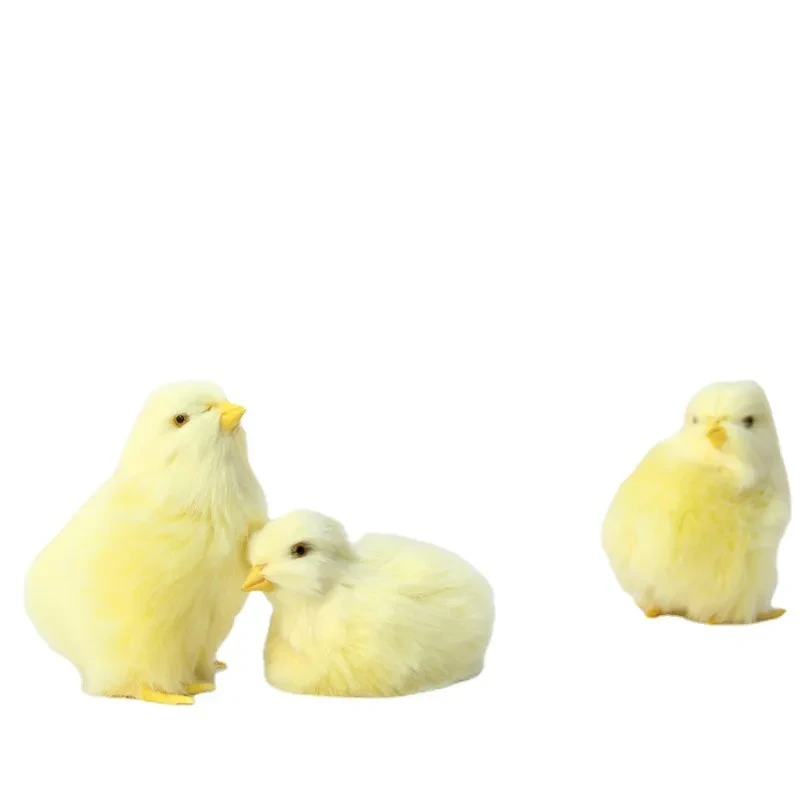 Handmade Ultra Soft Furry Chick Toy